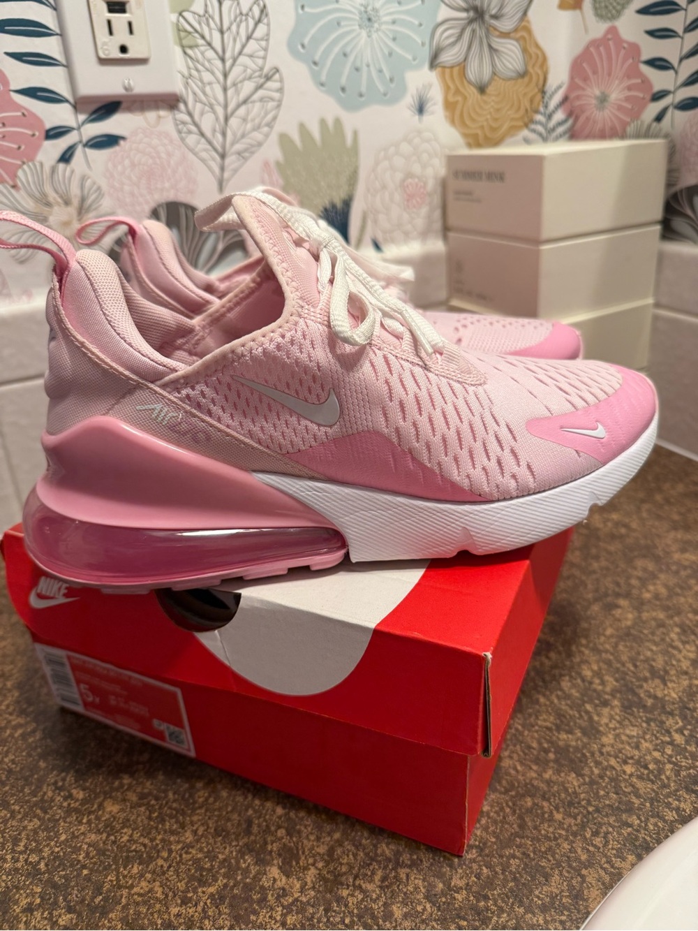 Nike Air Max 270 Pink Sneakers Youth
